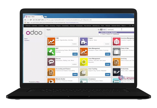 integracija erp sustava odoo s sustavom za cloud nadzor vozila