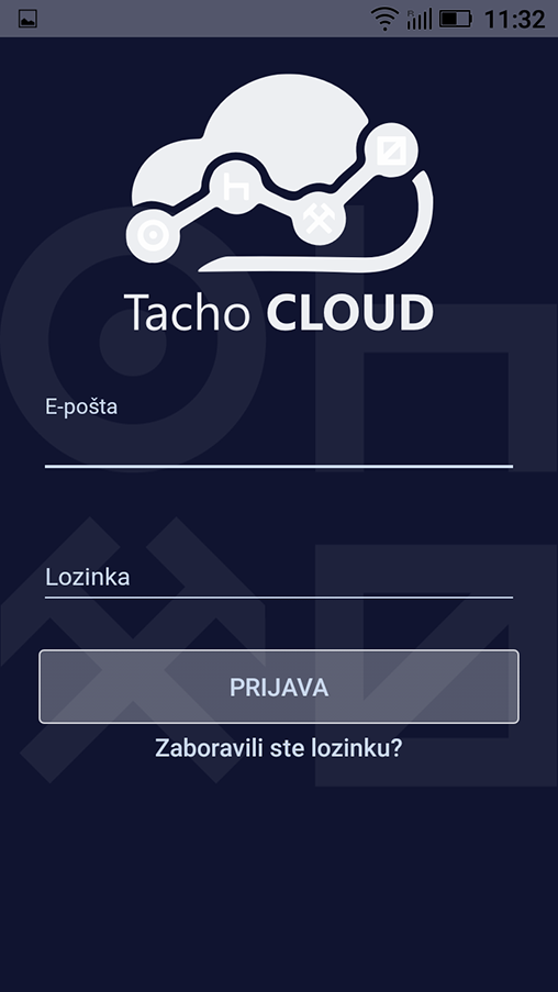 Mobilna aplikacija za tahograf